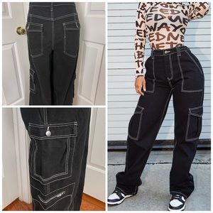 Black Cargo Pants